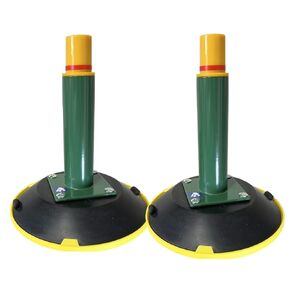 Heavy-Duty Suction Cups with Metal Handle, 6 Inch 2-Pack, 150 lbs Lifting Capacity Vacuum Lifters for Glass, Granite, Tile & Curved Surfaces - Industrial Grade Handheld Suction Gripper in Kuwait