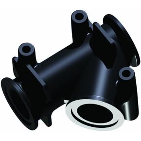 تركيب مشعب Banjo M300Y45، وصلة شفة Y بمنفذ كامل 3 بوصة 45 درجة in Kuwait