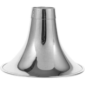 Vaguelly Professional Silver-plated Suona Horn Bowl Accessory Replacement Part, Thickened Small G Key Suona Instrument Component for Folk Wind Instrument Repair in Kuwait