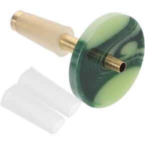 BESTYASH Suona Core Replacement Set Copper Brass Seamless Soldered Small G Key and 2 Rubber Sleeves for Suona Trumpet Practice Instrument Repair in Kuwait