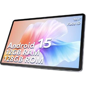 Tablet Android 15, 11 Inch Tablet 1280X800 FHD Display, Octa-Core, 16GB RAM 128GB ROM Expandable, 8000mAh, Dual Camera 5MP+13MP, GPS, Bluetooth 5.0, 2.4G/5G Wi-Fi, Widevine L1 in Kuwait