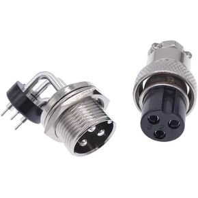 GX16 connector plug solder board socket 90 degree bent pin connector 2/3/4/5/6/7/8/9/10 pins(3pin) in Kuwait