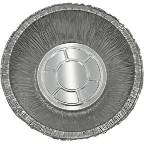 مقلاة رقائق الألومنيوم للاستعمال مرة واحدة شديدة التحمل - مقلاة قصدير متينة للشوي والطهي والتدفئة وتخزين الطعام في الفرن وآمنة للاستخدام في المجمد ومتوافقة مع موقد الغاز والكهرباء in Kuwait