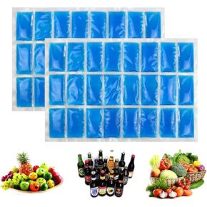 SportEmblema Reusable Ice Pack for Lunch Boxes 2 Pack Large Ice Pack Blanket Cooler Easy to Cut Ice Sheet for Lunch Bag, 14.76"x10.43" Long Lasting Freeze Ice Packs for Meal Prep, Non-Toxic BPA Free in Kuwait
