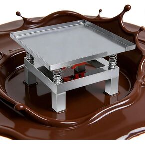 Small Electric Concrete Vibration Table Test Bench,Stainless Steel for Bubble Elimination & Test Block Forming,50x50CM 110V/220V Mini Vibration Platform in Kuwait