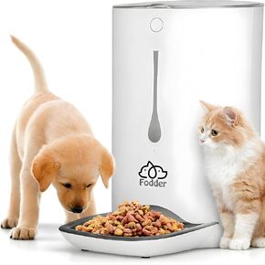 SereneLife Automatic Dog Feeder, Programmable Dispenser with Voice Recording, Adjustable Dispense, LCD Display, Cat Feeder Automatic for Optimal Feeding Schedule in Kuwait