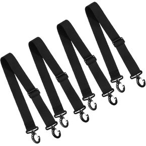 Veemoon Adjustable Ski and Snowboard Boot Carrier Strap - 4pcs Ski Pole Holder Leash for Winter Sports Gear in Kuwait