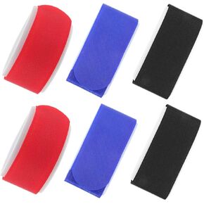 UPKOCH 6pcs Adjustable Ski Straps Eva Snowboard Bindings Secure Fastening for Ski Gear Organization Versatile Skiing Activities in Kuwait