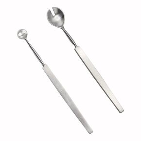 Stellmacher Bunge Evisceration & Wells Enucleation Spoons Set – 13cm Premium Stainless Steel Ocular & Ophthalmic Surgical Instruments | Precision Eye Surgery Tools (Bunge Evisceration Spoon) in Kuwait