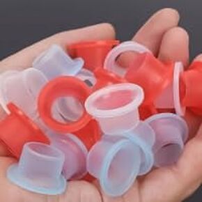 20pcs Silicone Faucet Gaskets 10/20/50 Pack Flexible Leak-Proof Sealing Rings Durable Design for Kitchen Sink and Bathroom Tap, Red in Saudi Arabia