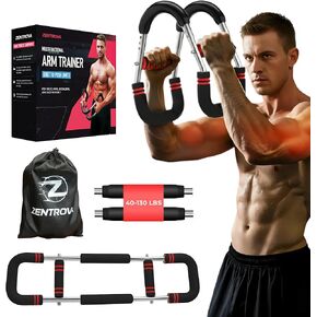 Twister Arm Trainer Adjustable Resistance (30–140 lbs) – Upper Body Strength Trainer for Chest, Arms & Grip, Portable Home Exercise Equipment for Men & Women in Saudi Arabia