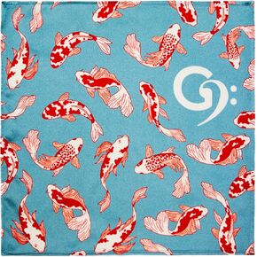 Silk C Flute Swab | 100% Pure Mulberry Silk | Safe & Gentle on Flutes | Non-Treated for Enhanced Absorption & Drying | Premium Stitching | 10"x10" (Otters, 10"x10") in Saudi Arabia