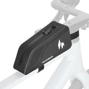 ROCKBROS Top Tube Bike Frame Bag Waterproof Stable & Complete Set 1L Bicycle Storage Front Bag E-Bike Accessories for Women Men Cycling Fits for Outdoor Long Journey MBT Mountain Road Bike Gear Black in Kuwait