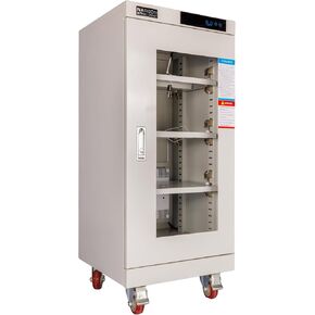 خزانة NARGON 1-20% RH 160L الإلكترونية الجافة، خزانة تجفيف ESD لتخزين العدسات البصرية، تجميعات РСВ، الرقاقة، المكونات الإلكترونية، أشباه الموصلات، المواد الكيميائية المخبرية، موديل NMC161C in Kuwait