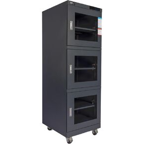 خزانة NARGON 2-40% RH 730L الإلكترونية الجافة، خزانة تجفيف ESD لتخزين العدسات البصرية، مجموعات РСВ، الرقاقة، المكونات الإلكترونية، أشباه الموصلات، المواد الكيميائية المخبرية، الموديل NMC733BF in Kuwait