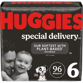 Huggies Special Delivery Hypoallergenic Diapers, Size Newborn, 32 Ct in Kuwait