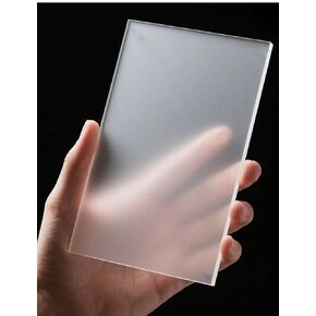 Thick 2 3 4 5 6mm Frosted Acrylic Sheet,Bouble Sided Frosted Pmma Sheet for Displays, DIY Projects, and Upscale Signage.(3mm,30x40cm/11.81x15.75in) in Kuwait