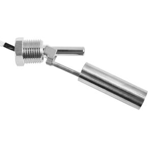 Stainless Steel Float Switch Water Level Sensor Side Mounted Water Level Controller Sensor Switch G1/2 for Smart Toilet Solar Tank Pool Pump Liquid Control Length 115mm Silver in Kuwait