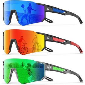 KALIYADI Kids-Sunglasses Toddler-Sunglasses Boys-Girls Youth-Sport-Sun-Glasses: Baseball Running UV400 Protection Age 6-14 in Kuwait