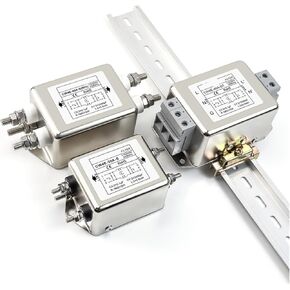 Power Filter CW4E10A20A30A40A50A60AS Single-Phase AC 220V Anti-Interference Frequency Harmonic(CW4E 40A DT Rail Type European Standard 40A) in Kuwait