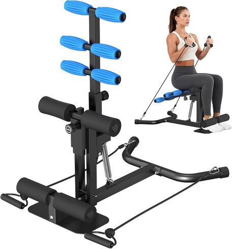 آلة القرفصاء من ديراسي، معدات تمرين الساق قابلة للتعديل، آلة القرفصاء العميق للنساء والرجال، آلة تمارين الغلوت للصالة الرياضية المنزلية in Kuwait