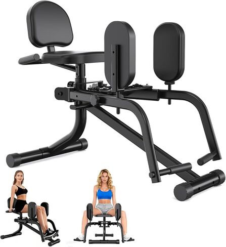 Hip Adduction Abduction Machine by SEWD – Home Gym Inner/Outer Thigh Trainer for Strength Training, Two in One Compact Glute & Thigh Workout Equipment. in Kuwait