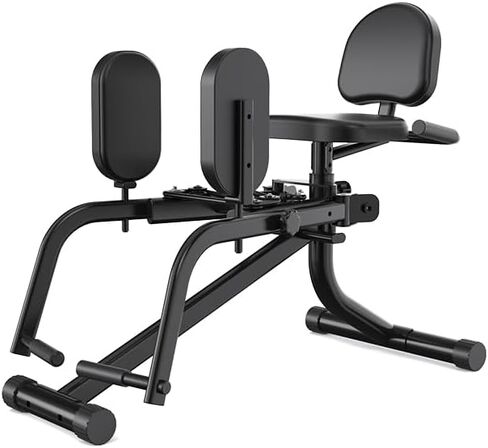 Hip Adduction Abduction Machine by SEWD – Home Gym Inner/Outer Thigh Trainer for Strength Training, Two in One Compact Glute & Thigh Workout Equipment. in Kuwait