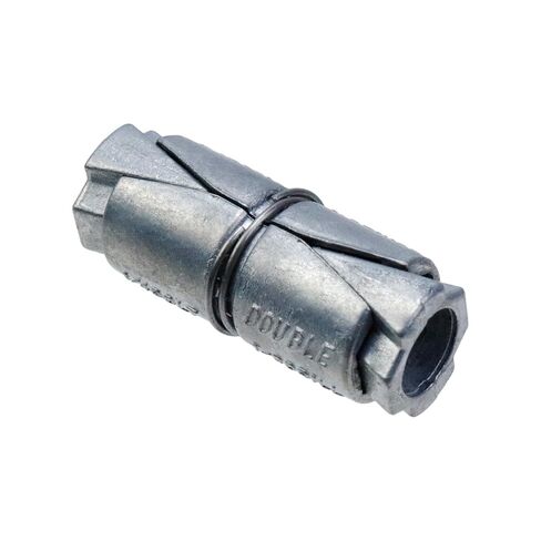 20 قطعة من مسامير التمدد المزدوجة المجوفة من Woogim، مسامير التمدد القسرية الداخلية المزدوجة للطوب الخرساني أو الكتلة 1/4×1/2" in Kuwait