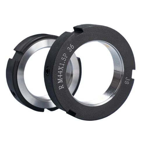 فتحة صامولة مستديرة مشقوقة 1 قطعة R شعاعي قفل برغي دقيق التحكم العددي صامولة مستديرة تحقق مضادة للتخفيف F نوع صامولة ذاتية القفل (1) in Kuwait