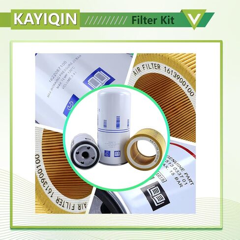 2901091900 Filter Kit Compatible with 1622087100 Air/Oil Separator + 1513033701 Oil Filter + 1613900100 Air Filter Air Compressor Replacement Parts 2901-0919-00 in Kuwait