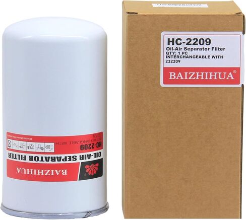 232209 Air Oil Separator Filter Compatible with Rotory Screw Compressor Miller EnPak A60 and EnPak Mechanic Series machines (Pack of 1) in Saudi Arabia