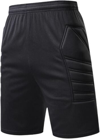 Soccer Goalkeeper Compression Shorts Ergonomic Fit Thigh Padded in Kuwait