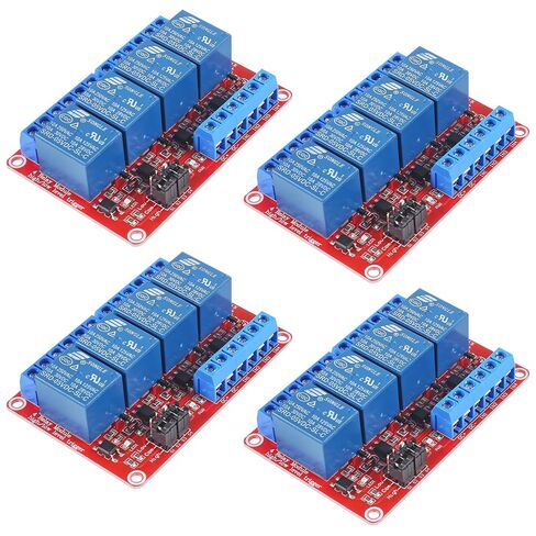 4 قطعة 4 قناة تيار مستمر 5 فولت وحدة التتابع مع عزل Optocoupler دعم عالية/منخفضة المستوى الزناد لوح تمديد ل Raspberry Pi in Saudi Arabia
