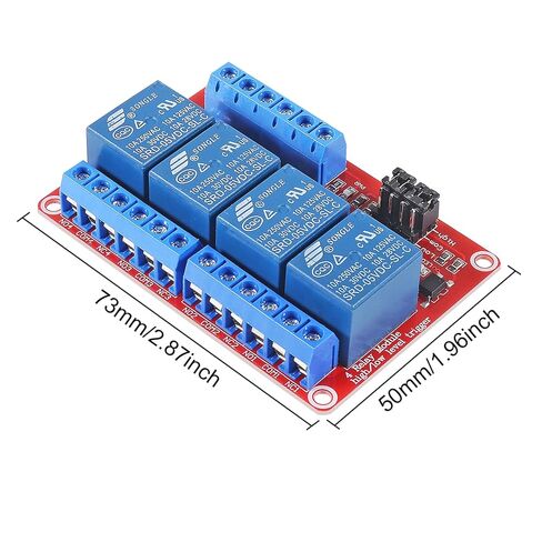 4 قطعة 4 قناة تيار مستمر 5 فولت وحدة التتابع مع عزل Optocoupler دعم عالية/منخفضة المستوى الزناد لوح تمديد ل Raspberry Pi in Saudi Arabia