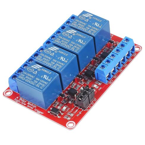 4 قطعة 4 قناة تيار مستمر 5 فولت وحدة التتابع مع عزل Optocoupler دعم عالية/منخفضة المستوى الزناد لوح تمديد ل Raspberry Pi in Saudi Arabia