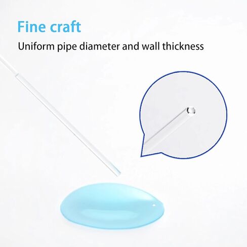 1000pcs Glass Capillary Tubes,100 mm Micro Glass Capillary Tubes,Tube Both Ends Open Glass Pipettes for TLC Spotting Lab Supplies,0.3mm ID,0.5mm OD,Pack of 1000 in Kuwait