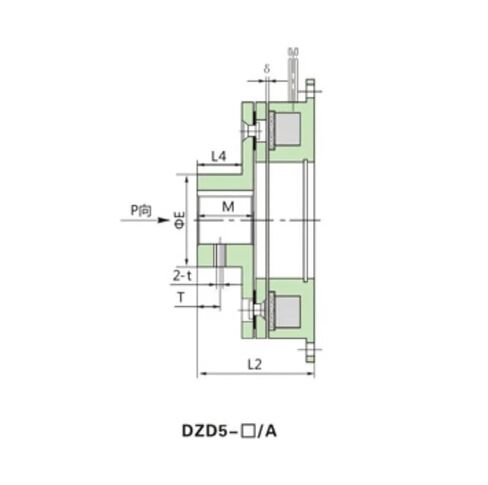 DZD5-320 60W 24V Single-chip Electromagnetic Brake 40KG in Saudi Arabia