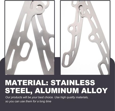 Milisten Replaceable Stainless Steel Ice Hockey Skating Blades for Roller Skates Silver Large Size 290mm 16 Edge Plugs Ice Skating Accessory for Hockey Players in Kuwait