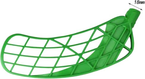 معدات استبدال شفرات عصي كرة الأرضية، رأس عصا الهوكي لكرة الأرضية لعصا مدببة بقطر 18 مم للأطفال البالغين، اليد اليمنى الخضراء in Kuwait