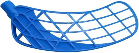 معدات استبدال شفرات عصي كرة الأرضية، رأس عصا الهوكي لكرة الأرضية لعصا مدببة بقطر 18 مم للأطفال البالغين، اليد اليسرى الزرقاء in Kuwait