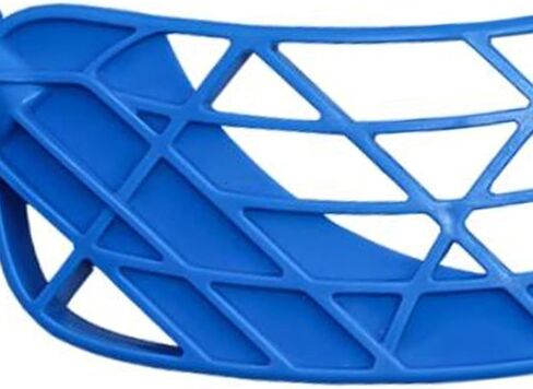 معدات استبدال شفرات عصي كرة الأرضية، رأس عصا الهوكي لكرة الأرضية لعصا مدببة بقطر 18 مم للأطفال البالغين، اليد اليسرى الزرقاء in Kuwait