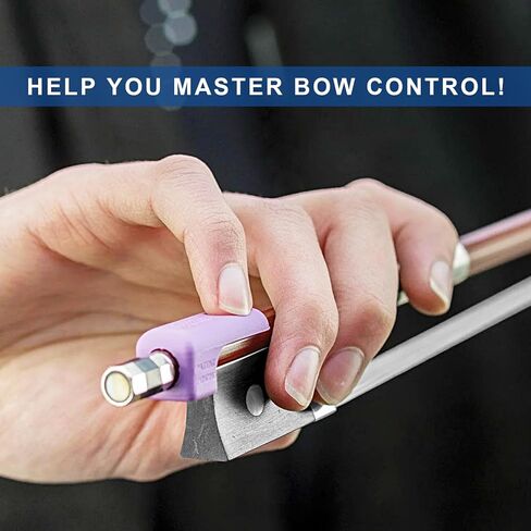 PinkyHold لأقواس الكمان والفيولا، مساعد الانحناء للخنصر، يناسب جميع أحجام أقواس الكمان والفيولا in Kuwait