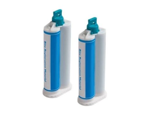 SurgiMac Bite Registration Material, Mint Chocolate Chip, Super Fast Set, 2-50 mL Cartridges with 6 Mixing Tips in Saudi Arabia