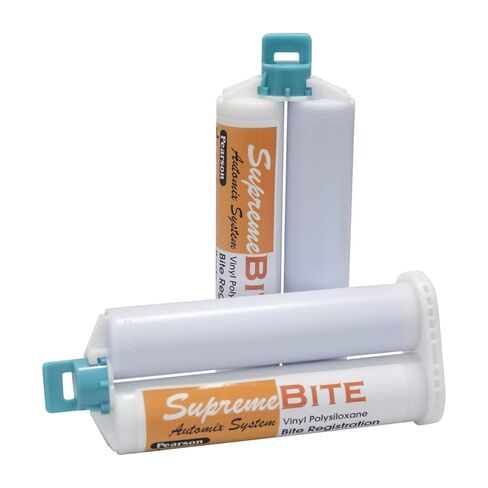 Dental Bite Registration Standard Package - 2x50ml Cartridge and Tips - Blue in Saudi Arabia