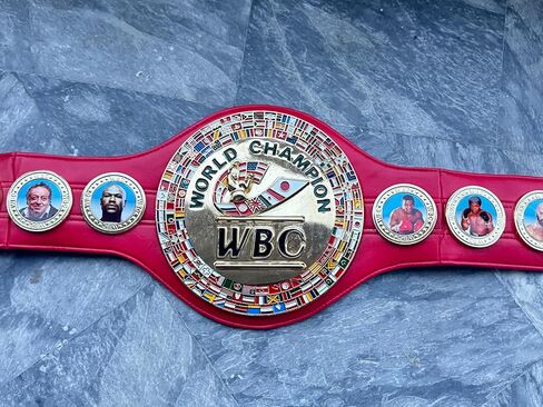 WBC World Championship Belt Replica – Boxing Title Belt for Collectors & Fans in Saudi Arabia