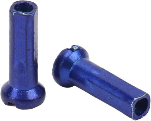 80 قطعة من القبعات ذات المتحدث، حلمات ذات نهايات، حلمات ذات نهايات لركوب الدراجات، حلمات ذات نهايات لركوب الدراجات على الطرق الجبلية 14 مم لسلك 14 جيجا (أزرق) in Kuwait