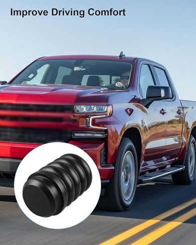 SSR-207-47 نوابض مساعد الهواء الخلفية مناسبة لسيارة Chevy Silverado 2500 3500 HD 2011-2024، مناسبة لـ GMC Sierra 2500 3500 HD 2011-2024، أسود in Kuwait