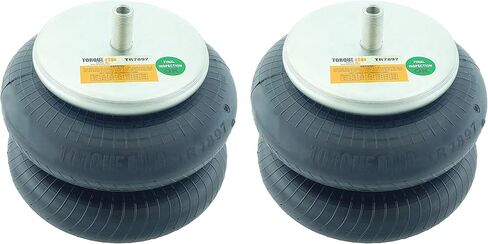 2 pack of TORQUE Double Convoluted Air Spring Bag (Replaces Firestone 7897, W01-358-7897, Hendrickson 2878, S-23114, C-23114) (2 x TR7897) in Saudi Arabia