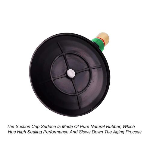 Heavy-Duty Suction Cups with Metal Handle, 6 Inch 2-Pack, 150 lbs Lifting Capacity Vacuum Lifters for Glass, Granite, Tile & Curved Surfaces - Industrial Grade Handheld Suction Gripper in Kuwait