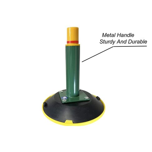 Heavy-Duty Suction Cups with Metal Handle, 6 Inch 2-Pack, 150 lbs Lifting Capacity Vacuum Lifters for Glass, Granite, Tile & Curved Surfaces - Industrial Grade Handheld Suction Gripper in Kuwait